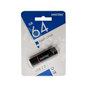 USB-флеш (USB 2.0) 64GB Smartbuy Crown Черный