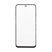 Стекло для переклейки Tecno Spark 30 4G (KL6) с OCA пленкой Черный - OR (Mitsubishi)