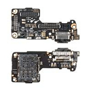 Шлейф для Xiaomi 12 (2201123G) плата системный разъем/разъем SIM/микрофон