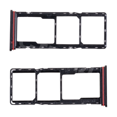 Держатель SIM для Infinix Hot 60 Pro (X6885) Черный