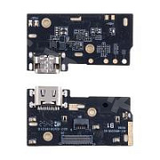 Шлейф для Blackview BV4800 плата на системный разъем/микрофон - Премиум