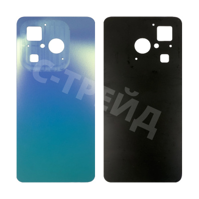 Задняя крышка для Infinix Hot 40i (X6528B) Голубой