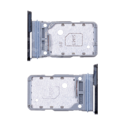 Держатель SIM для Samsung Galaxy S21 (G991B) Черный