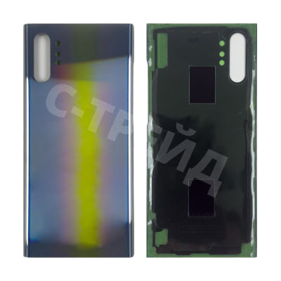 Задняя крышка для Samsung Galaxy Note 10+ (N975F) Серебро