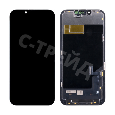 Дисплей для iPhone 13 (A2635) в сборе с тачскрином Черный - (In-Cell) (площадка под IC)