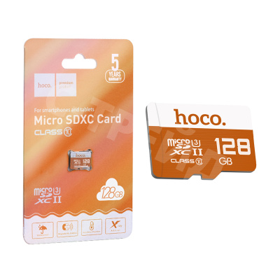 Карта памяти MicroSDXC 128GB Class 10 Hoco U3 V30 A2 без адаптера