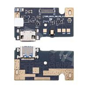 Шлейф для Blackview BV7200 плата на системный разъем/микрофон - Премиум