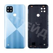 Задняя крышка для Realme C21 (RMX3201) Голубой