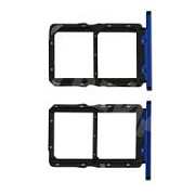 Держатель SIM для Huawei Honor 20/Nova 5T (YAL-L21/Yale-L71A) Синий