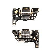Шлейф для Xiaomi Mi 11 Lite/Mi 11 Lite 5G (M2101K9AG/M2101K9G) плата системный разъем/микрофон