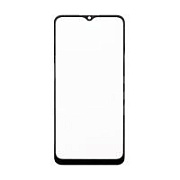 Стекло для переклейки Samsung Galaxy A02s (A025F) с OCA пленкой Черный - OR (Mitsubishi)