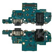 Шлейф для Samsung Galaxy A52/A52 5G/A52s 5G (A525F/A526B/A528B) плата системный разъем/разъем гарнитуры/микрофон - Премиум