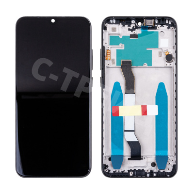Дисплей для Xiaomi Redmi Note 8/8 2021 (M1908C3JC) модуль с рамкой Черный - OR