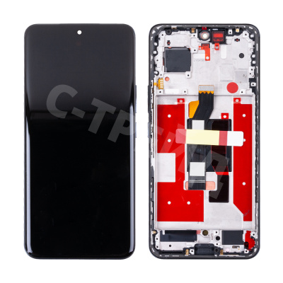 Дисплей для Huawei Honor 90 (REA-NX9) модуль с рамкой Черный - OR