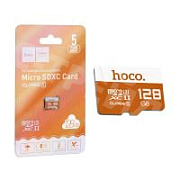 Карта памяти MicroSDXC 128GB Class 10 Hoco U3 V30 A2 без адаптера