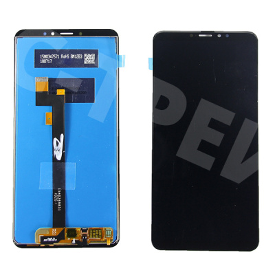 Дисплей для Xiaomi Mi Max 3 (M1804E4A) в сборе с тачскрином Черный - Оптима