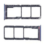 Держатель SIM для Tecno Spark 10 Pro (KI7) Черный