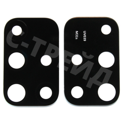 Стекло камеры для Samsung Galaxy M31s/M51 (M317F/M515F) Черный