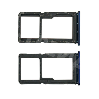 Держатель SIM для Xiaomi Redmi Note 7/7 Pro (M1901F7H/M1901F7G) Синий