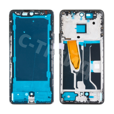 Рамка дисплея для Realme 11 Pro 5G/11 Pro+ 5G (RMX3771/RMX3741/RMX3740) Черный (возможен дефект ЛКП)