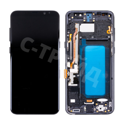 Дисплей для Samsung Galaxy S8+ (G955F) модуль с рамкой Черный - (In-Cell)