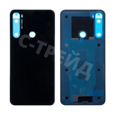 Задняя крышка для Xiaomi Redmi Note 8/8 2021 (M1908C3JC/M1908C3JGG) Черный - Премиум