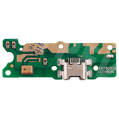 Шлейф для Huawei Honor 7A/9S/Y5p/Y5 2018/Y5 Lite 2018/Y5 Prime 2018 (DUA-L22) плата на системный разъем/микрофон