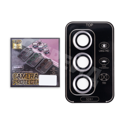 Защитное стекло линзы камеры для Galaxy Samsung S24+ (S926B) (комплект 3 шт.) Серый