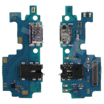 Шлейф для Samsung Galaxy A21s (A217F) плата системный разъем/разъем гарнитуры/микрофон