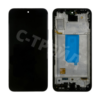 Дисплей для Samsung Galaxy A54 5G (A546E) модуль с рамкой Черный - (In-Cell)