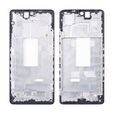 Рамка дисплея для Xiaomi Poco X5 Pro 5G/Redmi Note 12 Pro 5G (22101320G/22101316C/22101316I/22101316G) Черный (возможен дефект ЛКП)