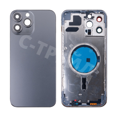 Корпус для iPhone 13 Pro Max (A2645) (1 Sim) Серый - Премиум