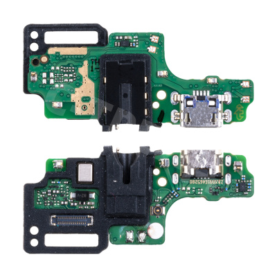 Шлейф для Tecno Spark 5 Air/6 Go/Pouvoir 4 (KD6/KE5/LC7) плата на системный разъем/разъем гарнитуры/микрофон - Премиум