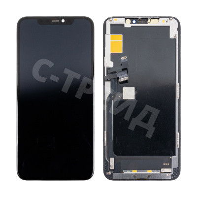 Дисплей для iPhone 11 Pro Max (A2218) в сборе с тачскрином Черный - (FOG)