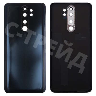 Задняя крышка для Xiaomi Redmi Note 8 Pro (M1906G7T) Черный - Премиум
