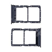 Держатель SIM для Huawei Honor X8a 4G/90 Lite (CRT-LX1/CRT-NX1) Черный