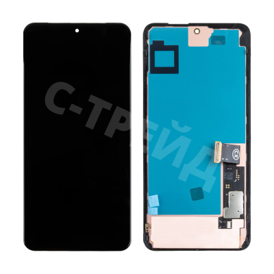 Дисплей для Google Pixel 8 Pro (GC3VE/G1MNW) в сборе с тачскрином Черный - (OLED)