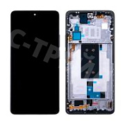 Дисплей для Xiaomi 11T (21081111RG) модуль с рамкой Черный - OR (SP)