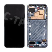 Дисплей для Xiaomi Mi 11 (M2011K2G) модуль с рамкой Черный - OR
