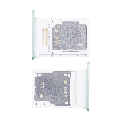 Держатель SIM для Xiaomi Redmi Note 13 4G (23129RAA4G/23124RA7EO/23129RA5FL) Зеленый