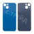 Задняя крышка для iPhone 13 (A2635) Синий (стекло, узкий вырез под камеру, логотип) - Премиум