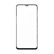 Стекло для переклейки Xiaomi Poco M5 (22071219CG) с OCA пленкой Черный - OR (Mitsubishi)