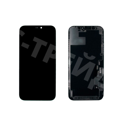 Дисплей для iPhone 12/12 Pro (A2403/A2407) в сборе с тачскрином Черный - OR100 (Снятый, без ремонта)