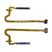 Шлейф для Realme Note 60 (RMX3933) сканер отпечатка пальцев Черный