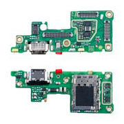 Шлейф для Tecno Camon 30 Pro 5G (CL8) плата на системный разъем/разъем SIM/микрофон