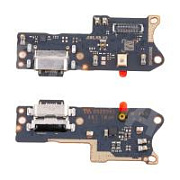 Шлейф для Xiaomi Poco M3/Redmi 9T (M2010J19CG/M2010J19SY) плата системный разъем/микрофон - OR (SP)