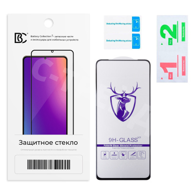 Защитное стекло "Премиум" для Xiaomi Poco F4/X5 Pro 5G/M7 Pro 5G/Redmi Note 12 Pro 5G/12 Pro+ Черный