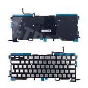 Подсветка клавиатуры для ноутбука MacBook Pro M1 13"/M2 13" A2338 (2020-2022, Г-образный Enter RU) Черный