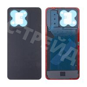 Задняя крышка для Huawei Honor X8a 4G (CRT-LX1) Черный - Премиум