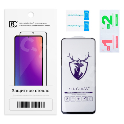 Защитное стекло "Премиум" для Infinix Note 30 4G Черный